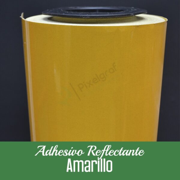 Vinilo Cubriente Reflectante Amarillo Grado Ing. COD100