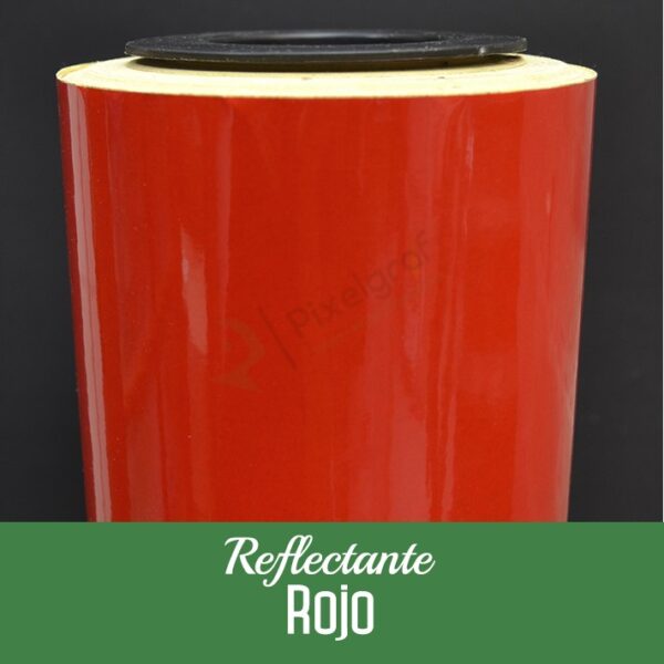 Vinilo Cubriente Reflectante Rojo Grado Ing. COD103