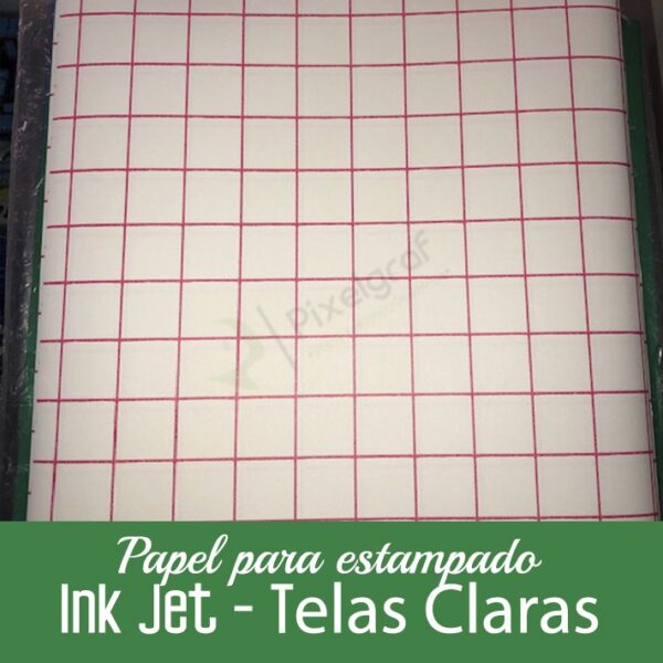 Papel Ink jet para Telas Claras COD105