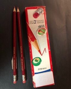 LAPIZ GRAFITO ROJO FABER CASTELL