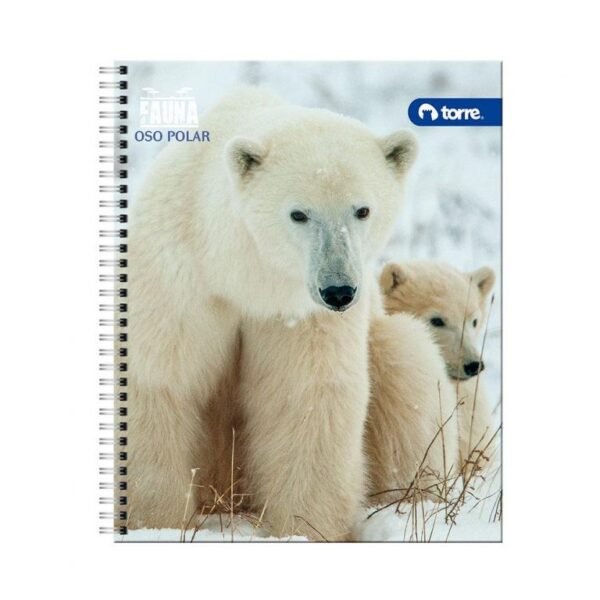 CUADERNO 100 HOJAS FAUNA TORRE