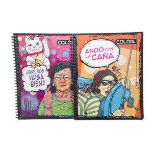 CUADERNO UNIVERSITARIO 100 HOJAS DISEÑOS COLÓN