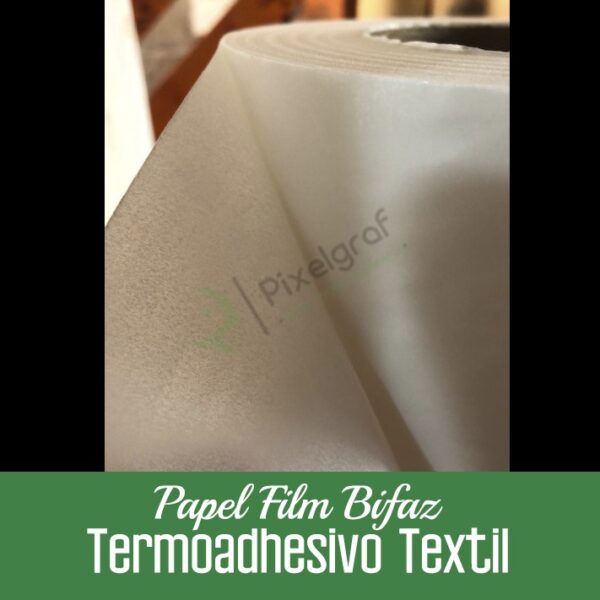 Papel Bifaz Termoadhesivo Textil COD1185