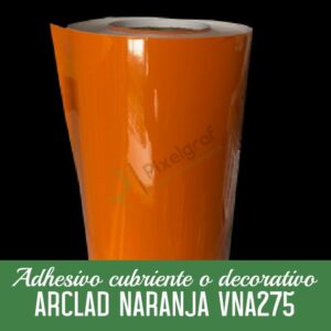 Vinilo Arclad Naranja VNA275 Trozo 60 x 200 Cms. COD922