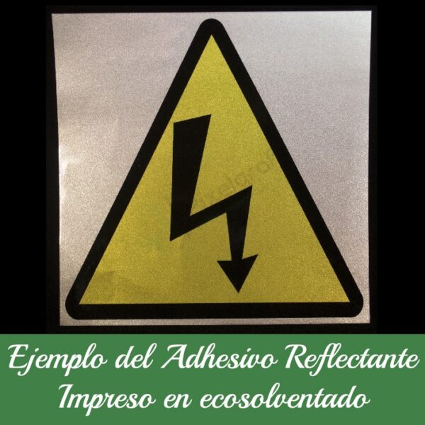 Vinilo Cubriente Reflectante Blanco de Impresion ancho 1.22 COD126