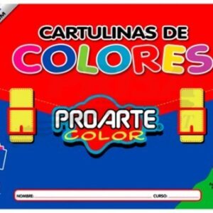 CARPETA ARTE PROARTE CARTULINA 18 HJS.