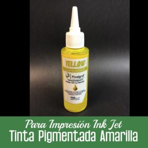 Tinta pigmentada Amarilla