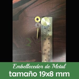 Embellecedor unidad (19x8mm)