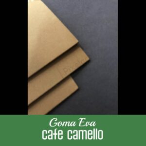 Goma Eva café camello 56x43cm