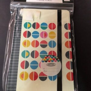 LIBRETA ESCRITORIO NEW COLOURS A5 ARTEL GEOMETRIC