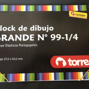 BLOCK DE DIBUJO TORRE 1/4 GRANDE N 99 20 HJS. 