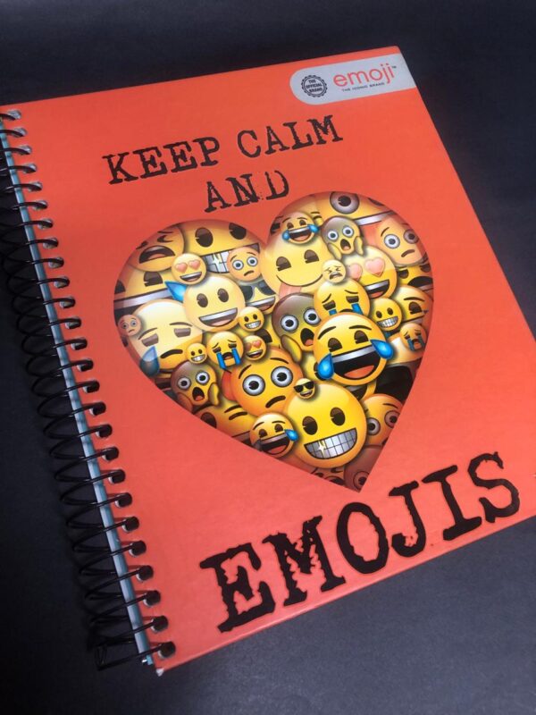CUADERNO TRIPLE 120 HOJAS EMOJI FORONI CHICO