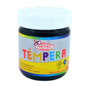 Témpera Artel 100 ml Negro